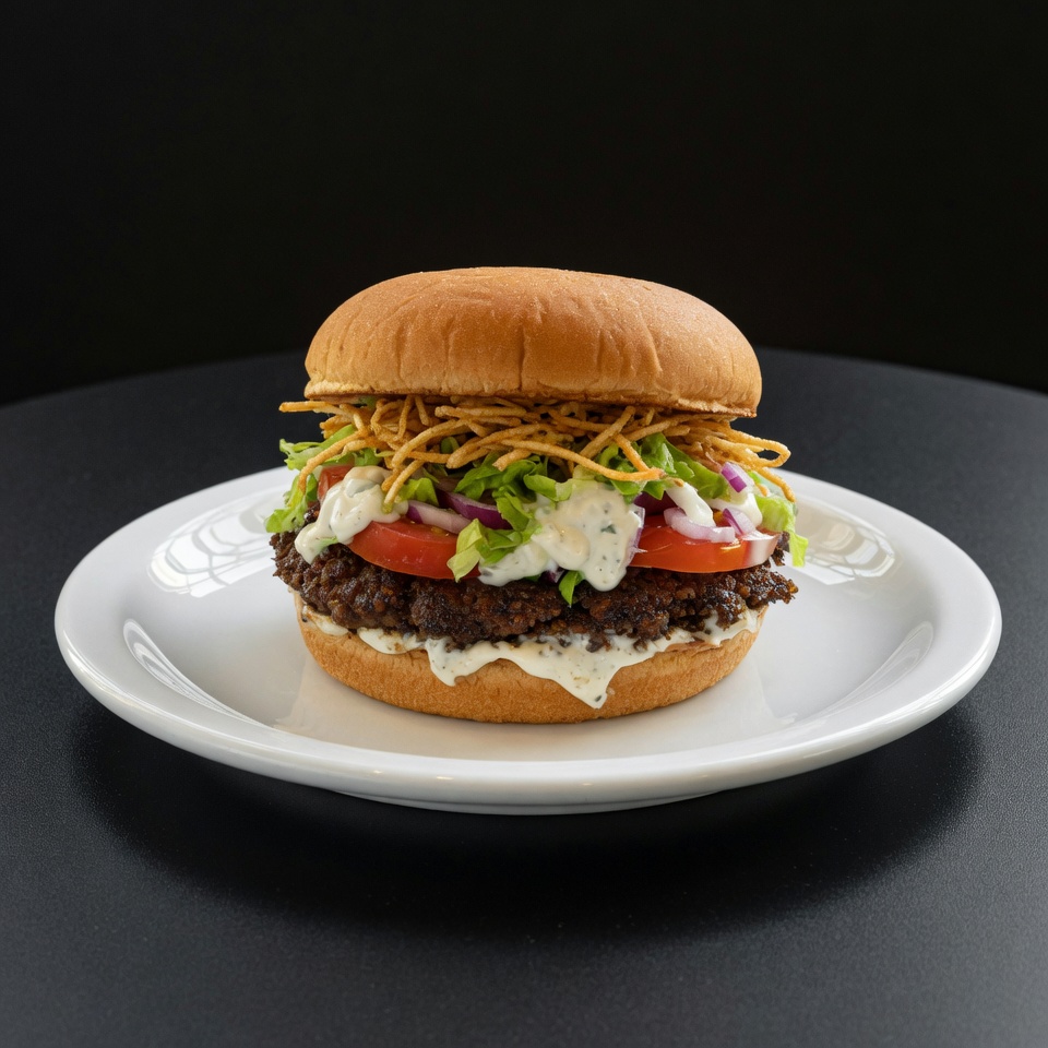 Afghani Burger — Shah G Foods