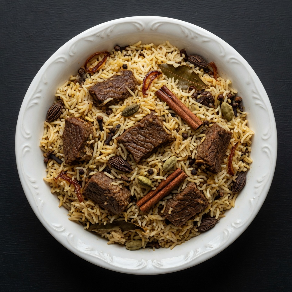 Bannu Beef Pulao — Shah G Foods PWD