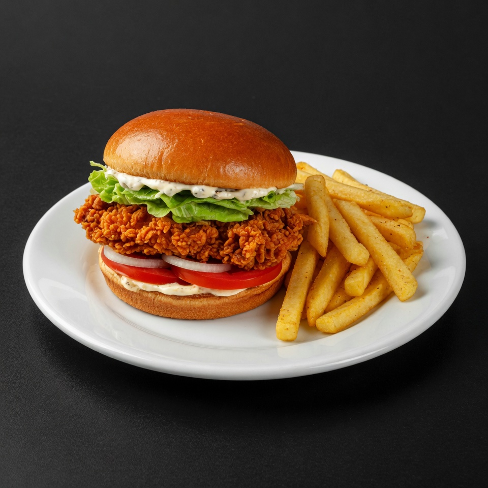 Zinger Burger — Shah G Foods PWD